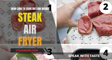 Air Fryer Bottom Round Steak: Cooking Time Perfection