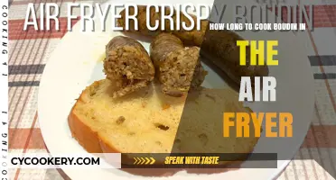 Crispy Boudin: Air Fryer Cooking Time Guide