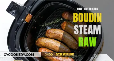 Steaming Boudin: How Long Before It's Ready?