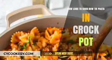 Cooking Bow Tie Pasta: Crock Pot Timing Tips