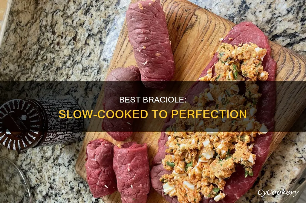 how long to cook braciole in crock pot