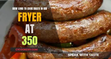 Air Fryer Brats: The Perfect Timing for Juicy Sausages