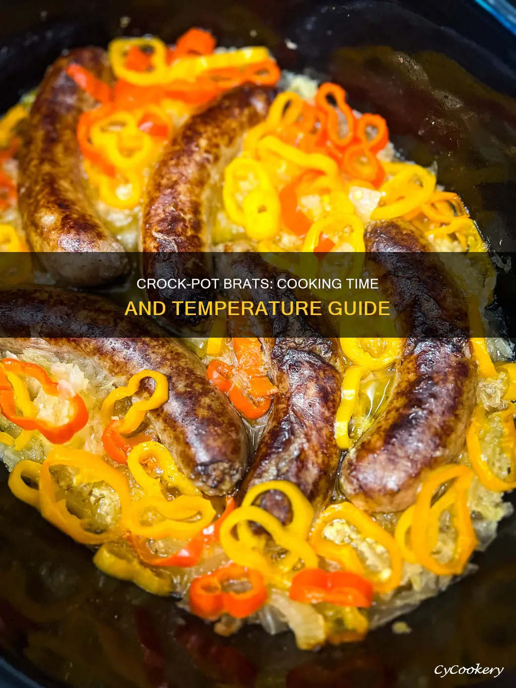 how long to cook brats in crock pot