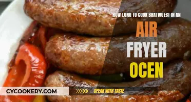 Air-Fried Bratwurst: Quick, Crispy, and Juicy