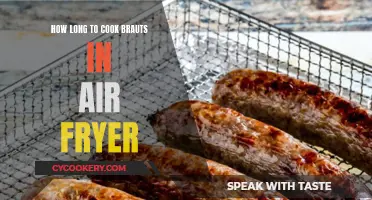 Air Fryer Brauts: Perfectly Cooked in 15 Minutes!