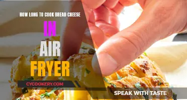 Perfectly Crispy Breaded Cheese: Air Fryer Cooking Time Guide