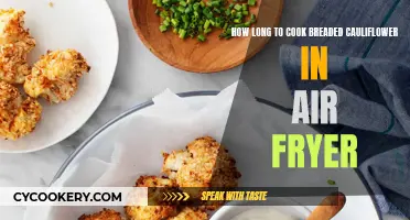 Crispy Cauliflower: Air Fryer Cooking Time for Breaded Cauliflower