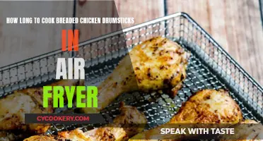 Crispy Chicken Drumsticks: Air Fryer Cooking Time Guide