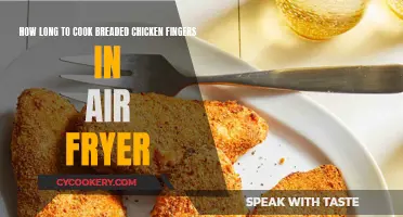 Crispy Chicken Fingers: Air Fryer Cooking Time Guide