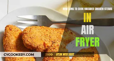 Crispy Chicken Steaks: Air Fryer Cooking Time Guide