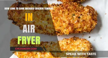 Crispy Chicken Tenders: Air Fryer Cooking Time Guide