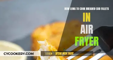 Crispy Cod: Air Fryer Cooking Time for Breaded Fillets