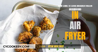 Crispy, Breaded Mushrooms: Air Fryer Cooking Time Guide