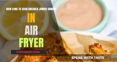 Crispy Air-Fried Shrimp: Perfect Cooking Time for Jumbo Breaded Pieces