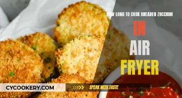 Crispy Zucchini: Air Fryer Cooking Time for Breaded Veggies