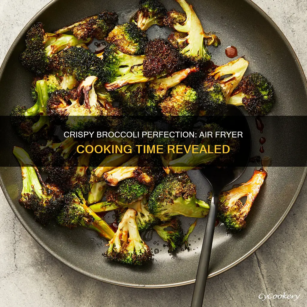 how long to cook broccoli air fryer