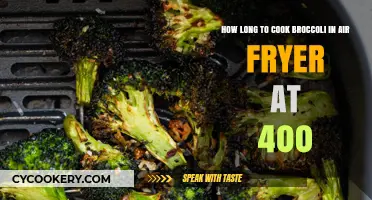 Crispy Broccoli Perfection: Air Fryer Cooking Time at 400°F