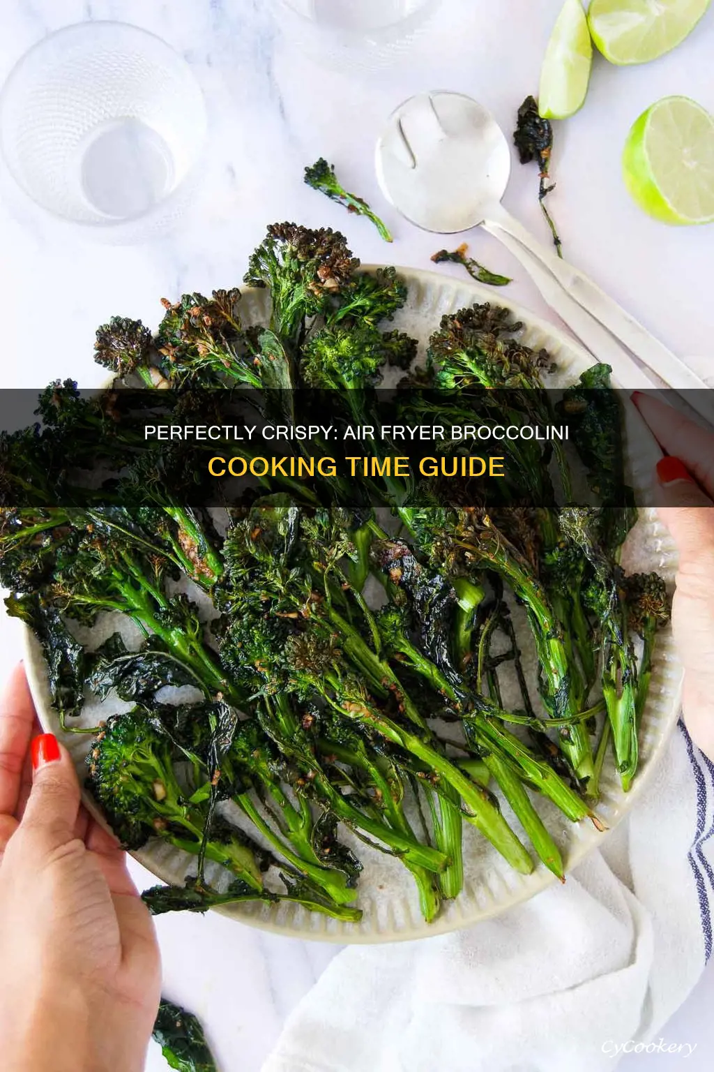 how long to cook broccolini in air fryer