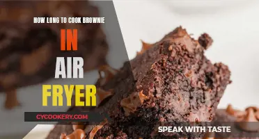 Perfectly Baked Brownies: Air Fryer Cooking Time Guide