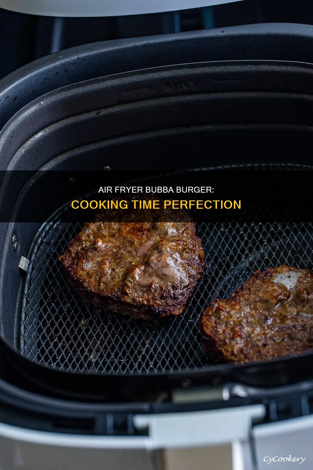 how long to cook bubba burger in air fryer