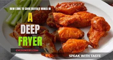 Crispy, Golden Buffalo Wings: Deep Fryer Cooking Time Guide