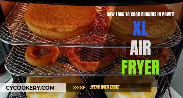 Mastering the Perfect Burger: Power XL Air Fryer Cooking Time