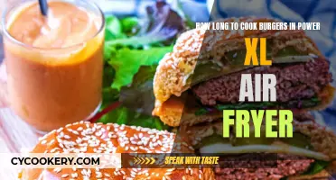 Air Fryer Burger Cooking Time Perfection