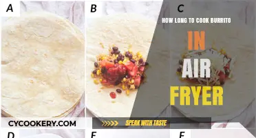 Perfectly Cooked Burritos: Air Fryer Tips and Times