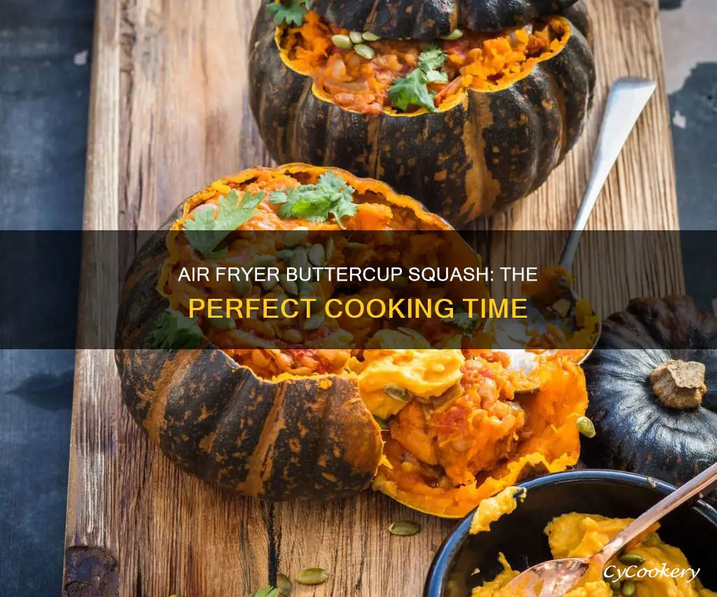 how long to cook buttercup squash in air fryer