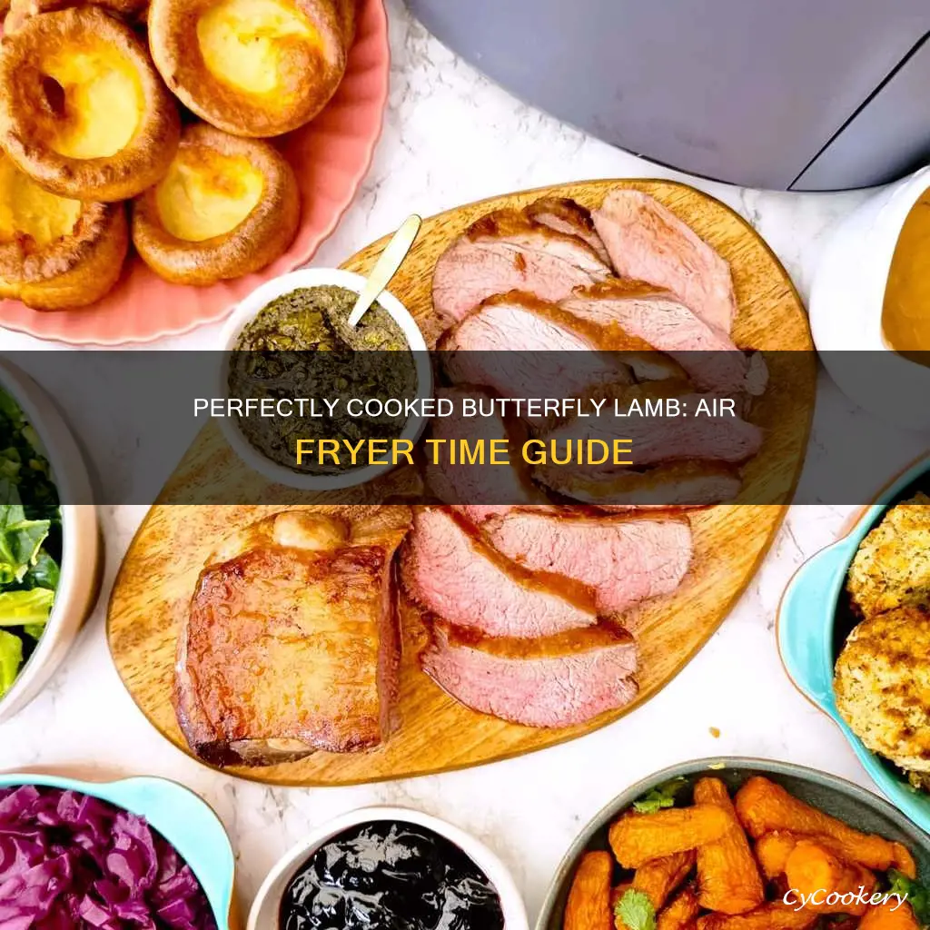 how long to cook butterfly lamb in air fryer