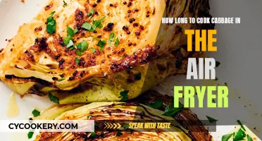 Crispy Cabbage Delight: Air Fryer Cooking Time Revealed