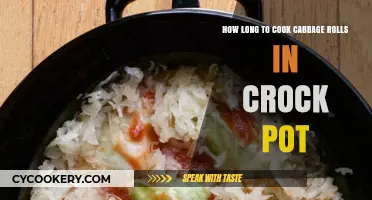 Crock Pot Cabbage Rolls: Cooking Time Perfection