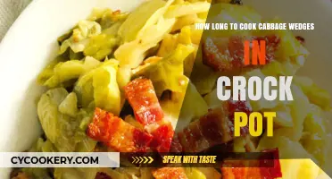 Crock Pot Cabbage Wedges: How Long to Cook?