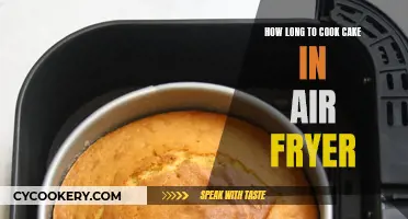 Air-Frying Cakes: How Long Does It Take?