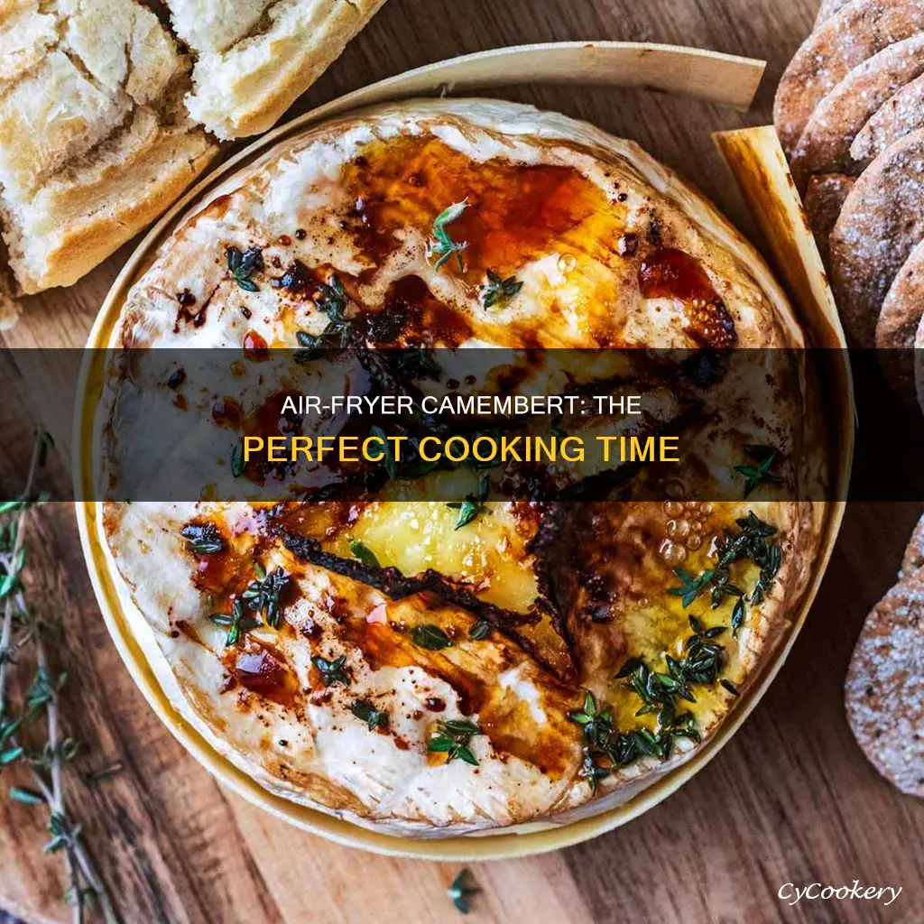 how long to cook camembert in air fryer
