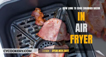 Crispy Canadian Bacon: Air Fryer Time & Temperature Guide