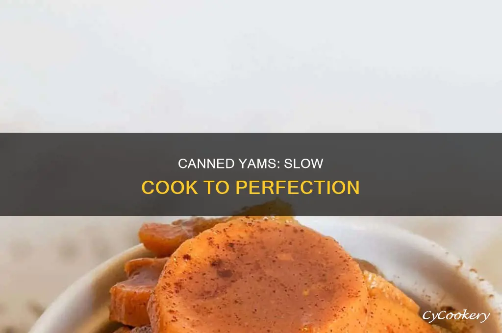 how long to cook canned yams in crock pot