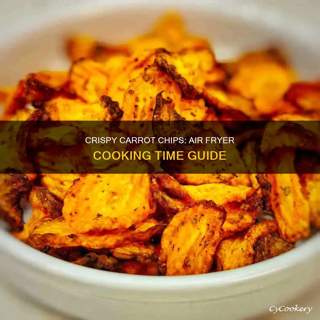 how long to cook carrot chips in air fryer