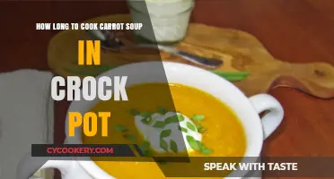 Delicious Carrot Soup: Crock Pot Cooking Time