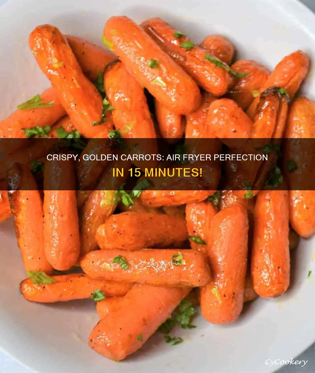 how long to cook carrots in air fryer at 400