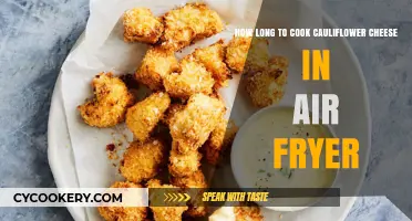 Crispy Cauliflower Cheese: Air Fryer Cooking Time Revealed