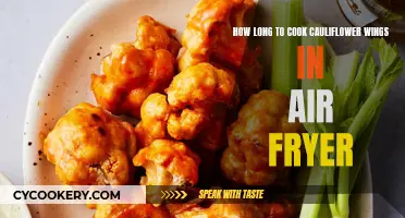 Crispy Cauliflower Wings: Air Fryer Perfection in 15 Minutes