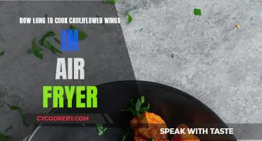 Air Fryer Cauliflower Wings: Cooking Time Perfection
