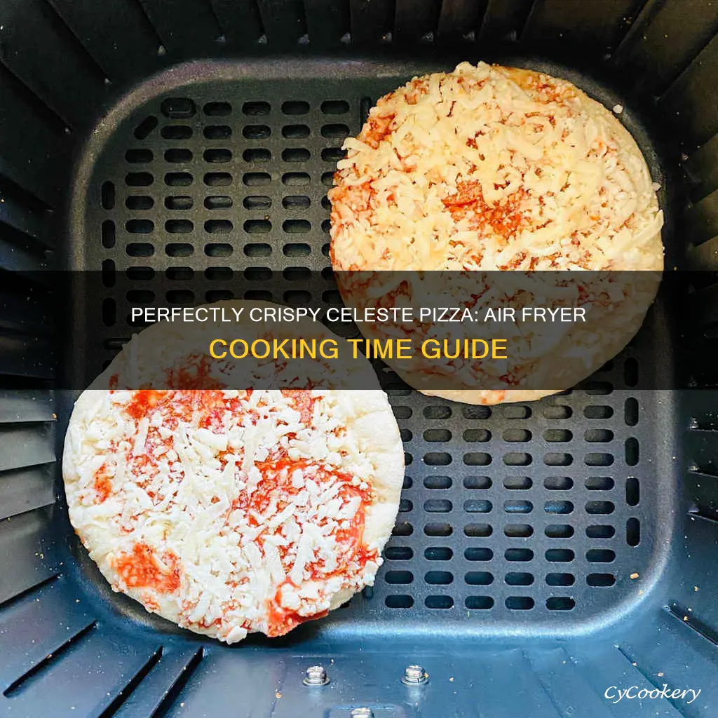 how long to cook celeste pizza in air fryer