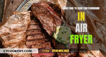 Chateaubriand Perfection: Air Fryer Cooking Time Revealed