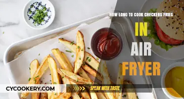 Crispy Checkers Fries: The Perfect Air Fryer Time