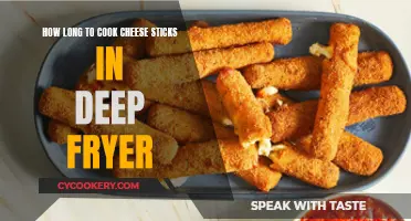 Golden, Crispy Cheesesticks: Deep-Frying Time Revealed