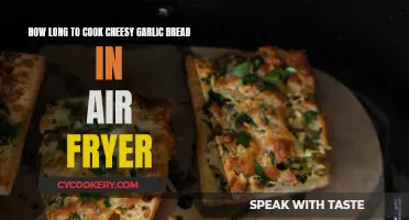 Crispy Cheesy Garlic Bread: Air Fryer Perfection in 15 Minutes