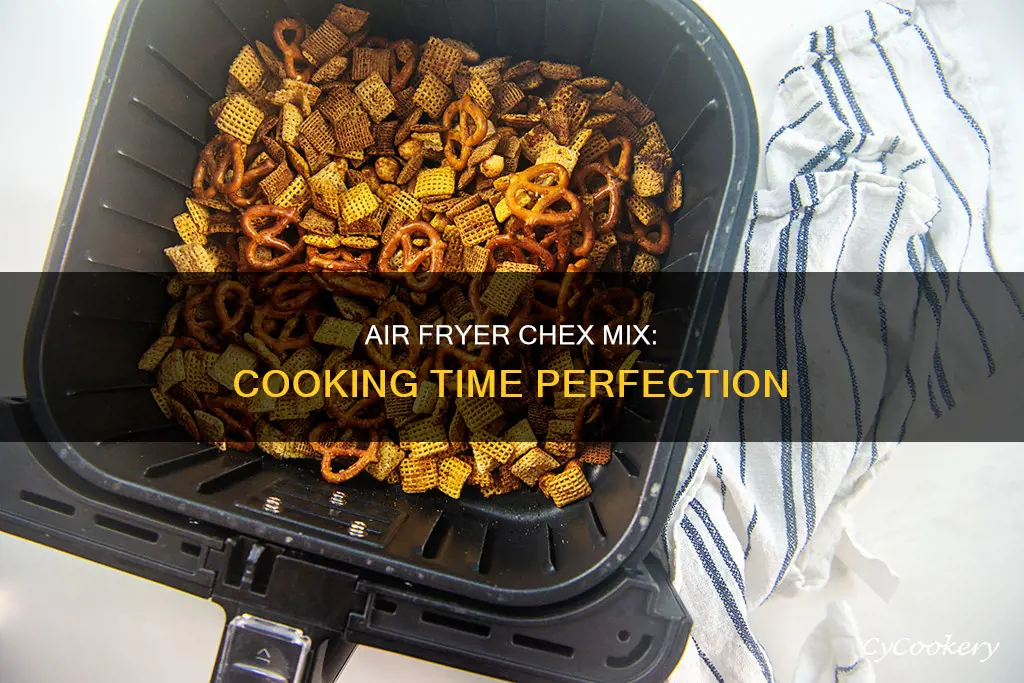 how long to cook chex mix in air fryer