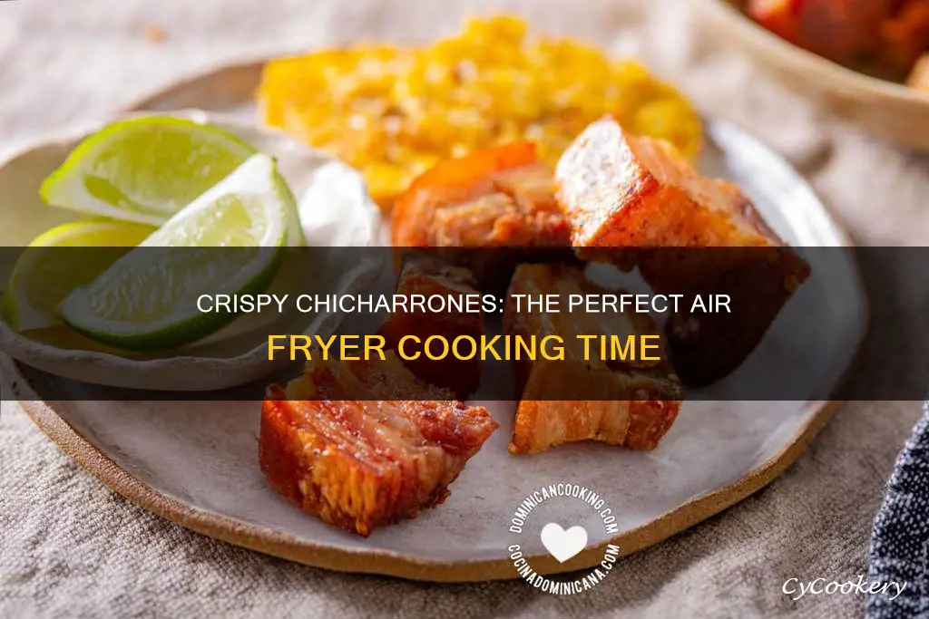 how long to cook chicharrones in air fryer